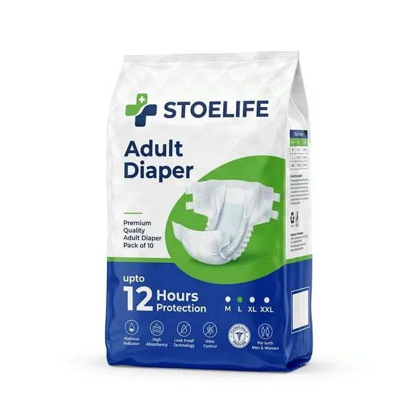 STOELIFE ADULT DIAPER (TAPE STYLE) M/ L/ XL/ XXL (M)